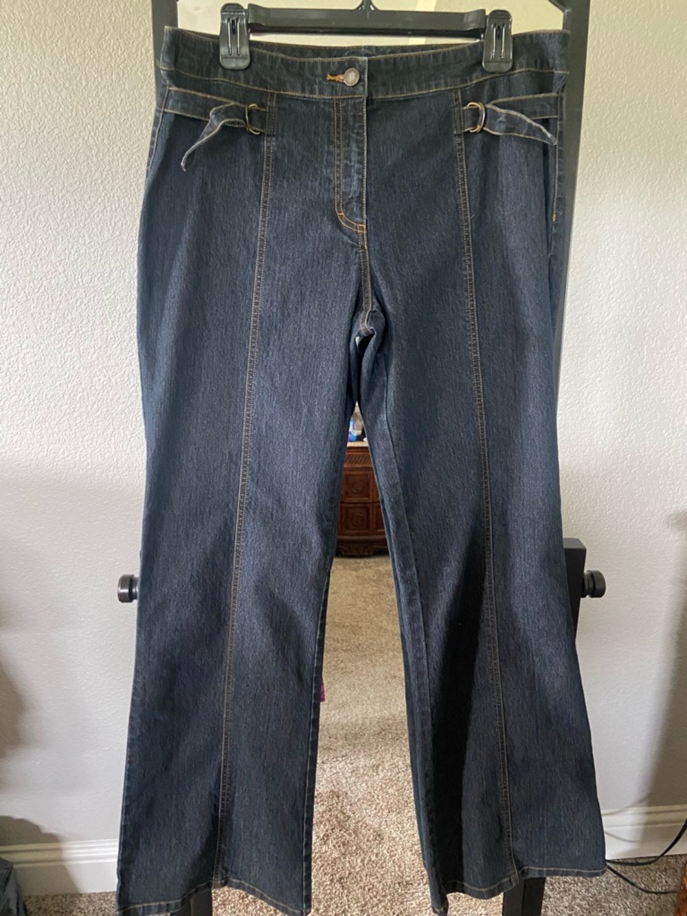Bisou Bisou Dark Wash Flare Jeans
